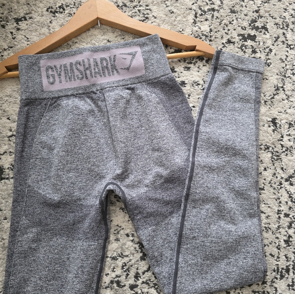 Gymshark Activewear Leggings Womens XS Gray EUC Gym Wear